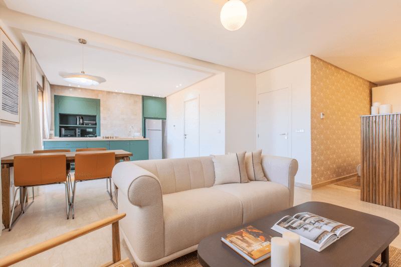 Modern Apartment Living Space